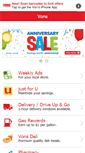 Mobile Screenshot of mobile.vons.com
